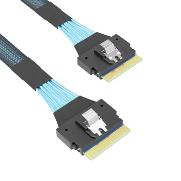 slim sas sff 8654 8i to sff 8654 74p cable sas to sas 8i