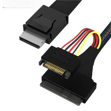 oculink 4i sff 8611 to u.3 sff 8639+power 15p sata